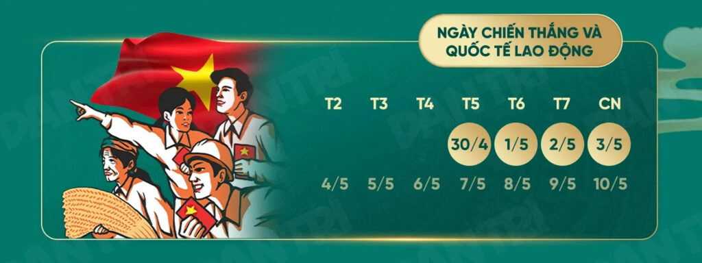 Lịch nghỉ lễ 30/4/2026 và 1/5/2026 1 Lich nghi le 30 4 1 5 2026